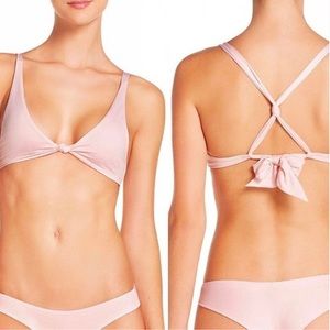 Frankie’s Bikinis Malibu Pale Blush Bikini Set